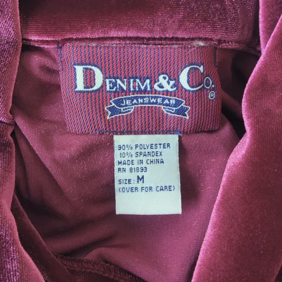 Vintage Velvet Top - Picture 3 of 7